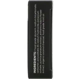 Active Wow, 24K White, Sparkly Teeth Whitening Pen, Charcoal + Mint, 0.09 fl oz (2.5 ml)