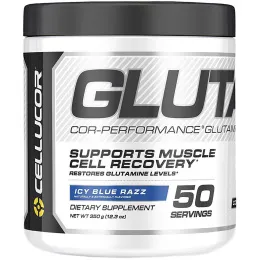 Cellucor, Глутамин Cor-Performance, голубая ежевика, 12,3 унции (350 г)