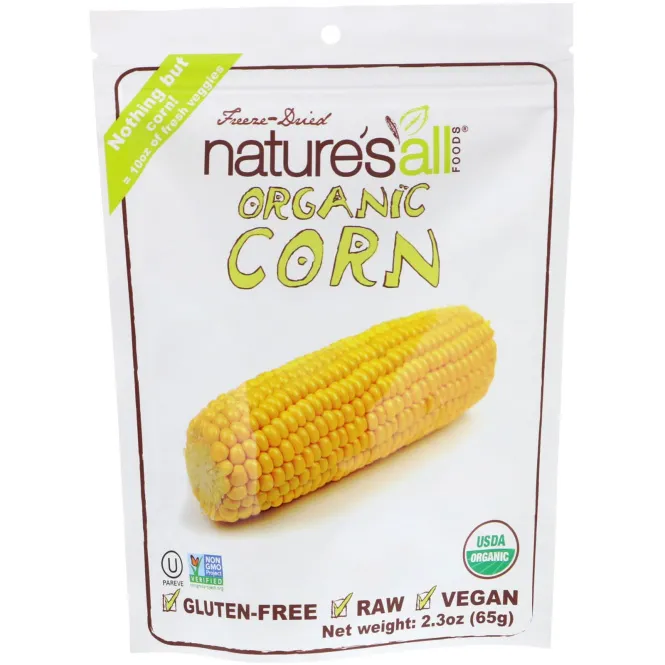 Natierra, Organic Freeze-Dried, Corn, 2.3 oz (65 g)