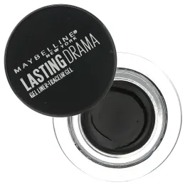 Maybelline, Гелевая подводка для глаз Eye Studio, Lasting Drama, угольно-черный цвет, 3 г