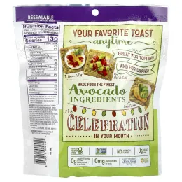 Crunchmaster, Avocado Toast, хрустящие рисовые крекеры, соль и перец, 100 г (3,54 унции)