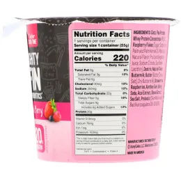 FlapJacked, "Мощный маффин" с пробиотиками, три вида ягод, 1,94 унц. (55 г)