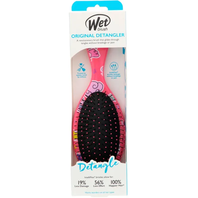 Wet Brush, Оригинальная распутывающая расческа, Счастливые волосы, 1 расческа