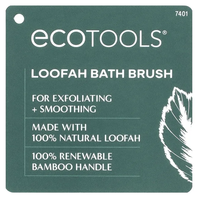 EcoTools, Щетка для ванны с люфой, 1 шт.
