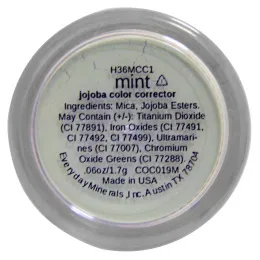 Everyday Minerals, Корректор цвета с жожоба, Мята, .06 унции (1.7 г)