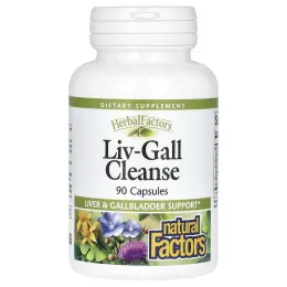 Natural Factors, Liv-Gall Cleanse, 90 капсул