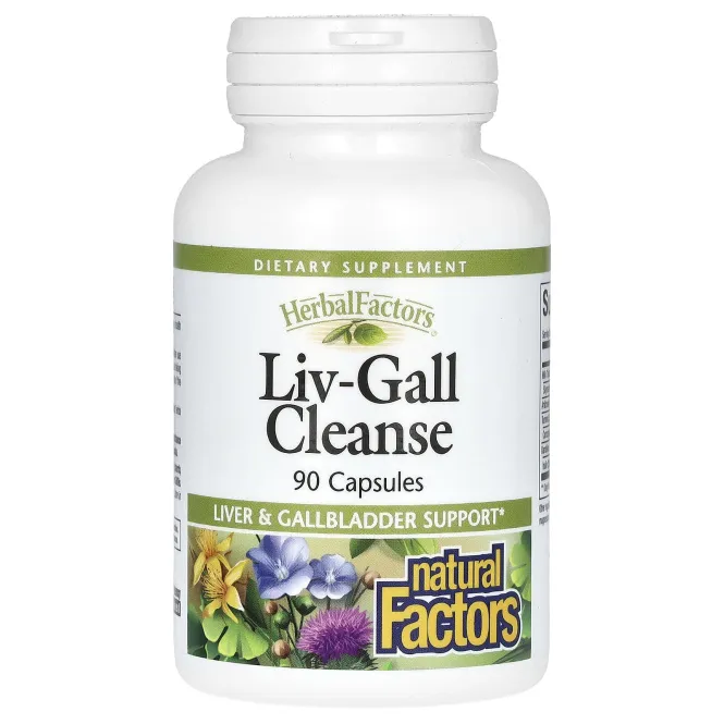 Natural Factors, Liv-Gall Cleanse, 90 капсул