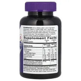 Nature's Way, Sambucus, стандартизированный экстракт бузины для детей, 60 жевательных конфет