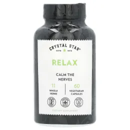 Crystal Star, Relax, 60 вегетарианских капсул