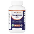 Vitamatic, магний с витамином B6, 180 вегетарианских таблеток