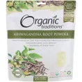 Organic Traditions, Корень ашвагандхы, порошок, 7 унций (200 г)