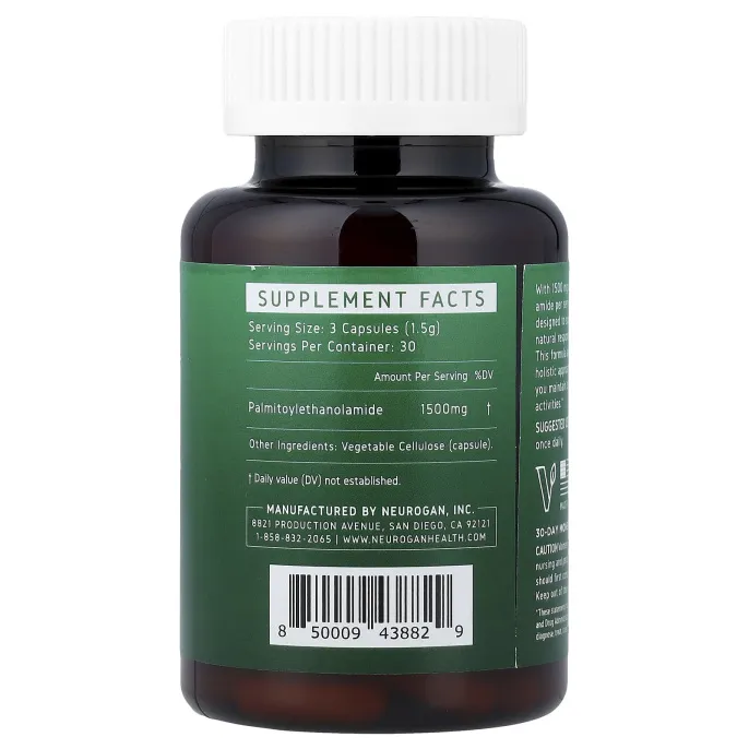 Neurogan Health, Pea Pro, 90 капсул (500 мг в 1 капсуле)