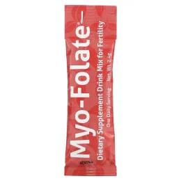 Fairhaven Health, Мио-фолат, питьевая диетическая добавка для репродуктивной системы организма, без ароматизаторов, 30 пакетиков по 2,4 г
