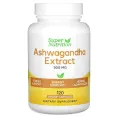 Super Nutrition, Ашваганда, 500 мг, 120 растительных капсул