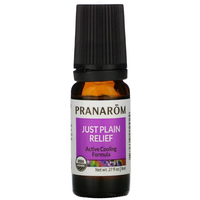 Pranarom, Essential Oil, Just Plain Relief, .27 fl oz (8 ml)