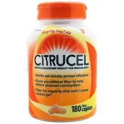 Citrucel, Капсулы с цитруцелем 180 каплет