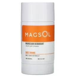 Magsol, Magnesium Deodorant, Sweet Orange,  3.2 oz (95 g)