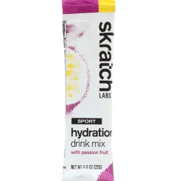 SKRATCH LABS, Sport Hydration Drink Mix, Passion Fruit, 20 Pack, 0.8 oz (22 g) Each