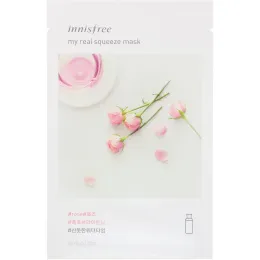 Innisfree, Моя маска, которая действительно подтягивает, с экстрактом розы, 1 маска, 0,67 ж. унц. (20 мл)