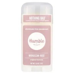 Humble Brands, Дезодорант без алюминия, марокканская роза, 70 г (2,5 унции)
