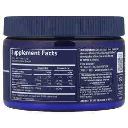 Trace, ConcenTrace® Daily Mineral Powder, голубая малина, 132 г (4,65 унции)