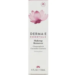Derma E, Средство для удаления макияжа с ромашкой и экстрактом огурца, 4 ж. унц.(118 мл)