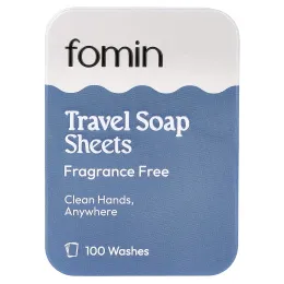 fomin, мыло для путешествий, без отдушки, 100 шт.