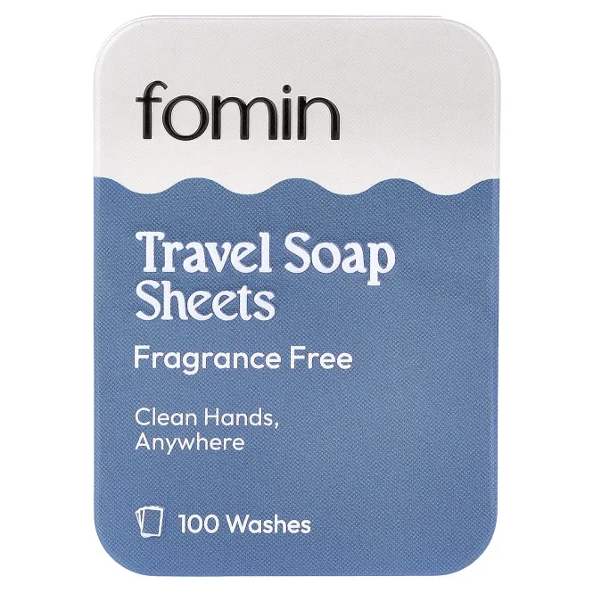 fomin, мыло для путешествий, без отдушки, 100 шт.