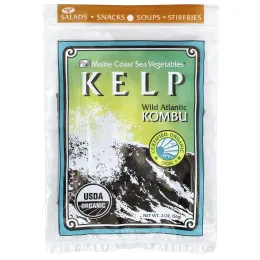 Maine Coast Sea Vegetables, Бурые водоросли, дикая атлантическая морская капуста, 56 г (2 унции)