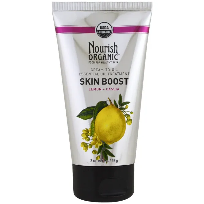 Nourish Organic, Поддержка кожи, лимон + кассия , 2 унции (56 г)