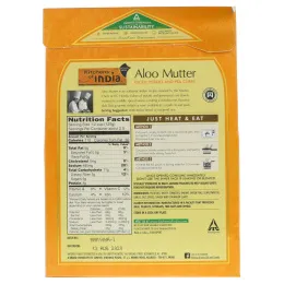 Kitchens of India, Алу матар, картофель с горошком и карри, 10 унций (285 г)