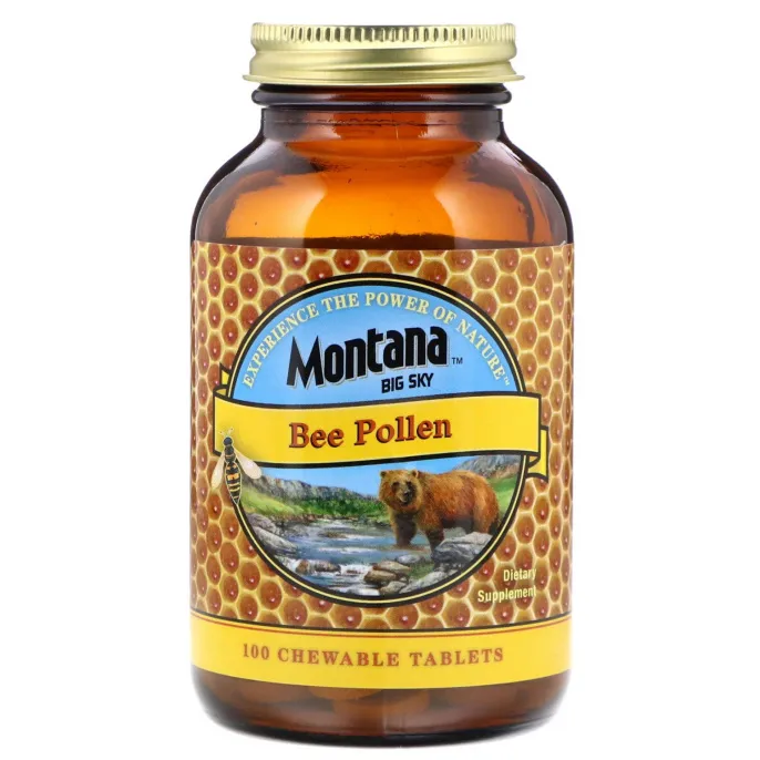 Montana Big Sky , Bee Pollen, 100 Chewable Tablets