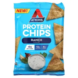 Atkins, Протеиновые чипсы Ранчо 8 шт.