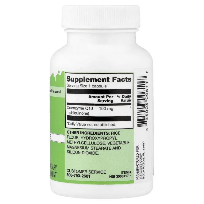 Vitacost, CoQ10, 100 mg, 120 Capsules