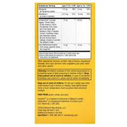 Детские мультивитамины Alive! Nature's Way, вкус апельсина и ягод, 120 жевательных таблеток