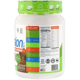 RawFusion, Raw Plant-Based Protein Fusion, Natural Chocolate, 2.05 lbs (931 g)