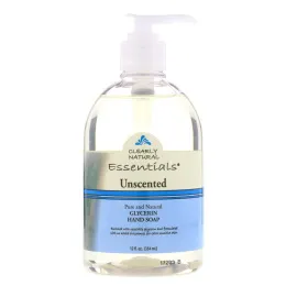 Clearly Natural, Основа, глицериновое мыло для рук, без запаха, 354 мл (12 жидких унций)