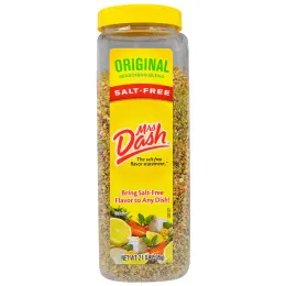 Mrs. Dash, Оригинальная смесь приправ, без соли, 21 унция (595 г)