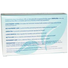 Fairhaven Health, Чай для зачатия FertiliTea для женщин, 16 чайных пакетиков, 24,8 г