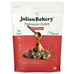 Julian Bakery, ProGranola, гранулы с арахисовой пастой, 526 г (18,5 унции)