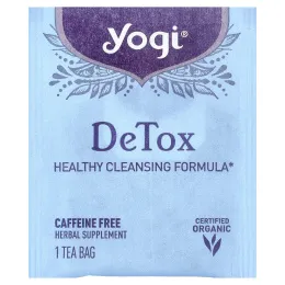 Yogi Tea, Detox, без кофеина, 16 чайных пакетиков, 29 г (1,02 унции)