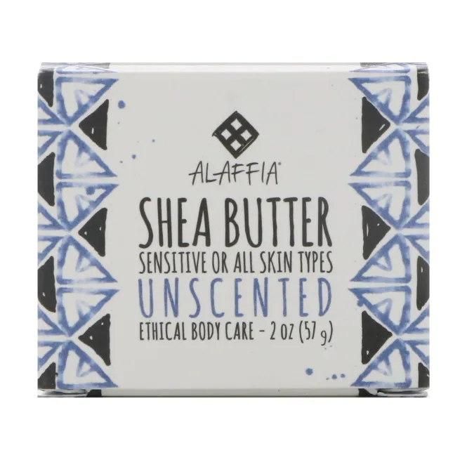 Alaffia, Shea Butter, Unscented, 2 oz (57 g)