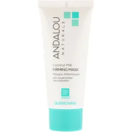 Andalou Naturals, Укрепляющая маска с кокосовым маслом, охлаждающая, 53 г