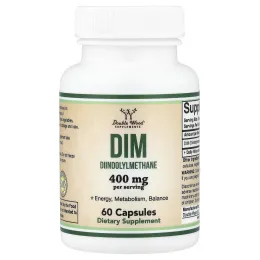 Double Wood Supplements, DIM, 60 капсул (200 мг в 1 капсуле)