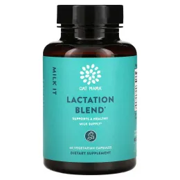Oat Mama, Milk It, смесь для лактации, 60 вегетарианских капсул