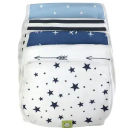 KeaBabies, Organic Burp Cloths, Adventurer, 5 шт. В упаковке