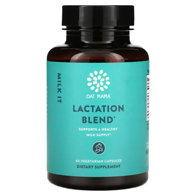 Oat Mama, Milk It, смесь для лактации, 60 вегетарианских капсул