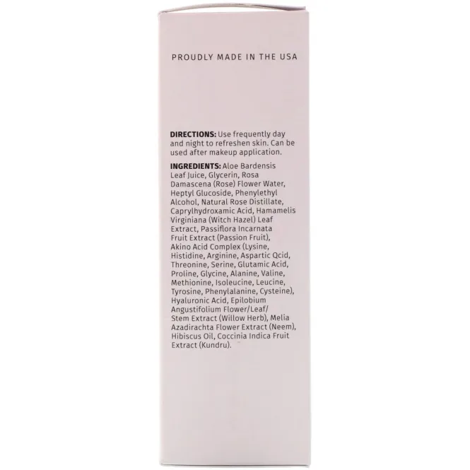 Reviva Labs, Rose Hibiscus Hydrating Facial Mist , 4 fl oz (118 ml)