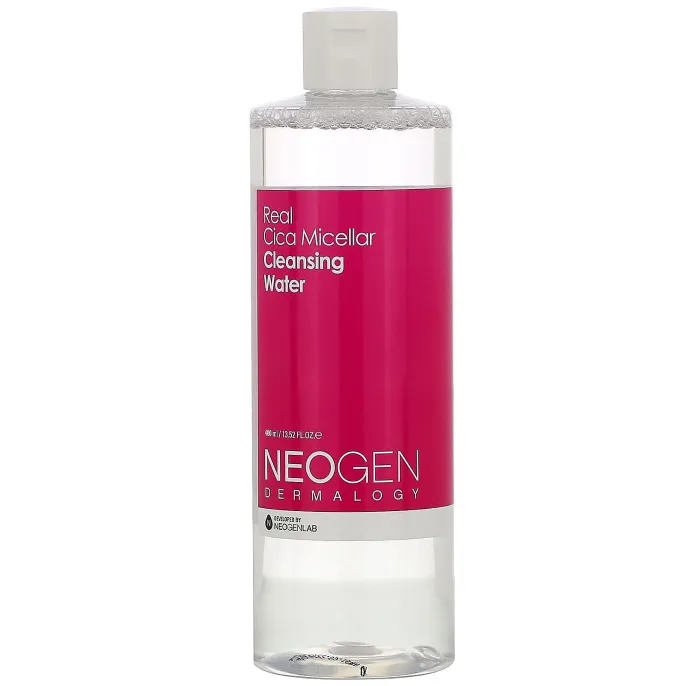 Neogen, Real Cica, мицеллярная очищающая вода, 400 мл (13,52 жидк. унции)