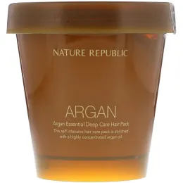 Nature Republic, Средство для интенсивного базового ухода за волосами с аргановым маслом, 200 мл
